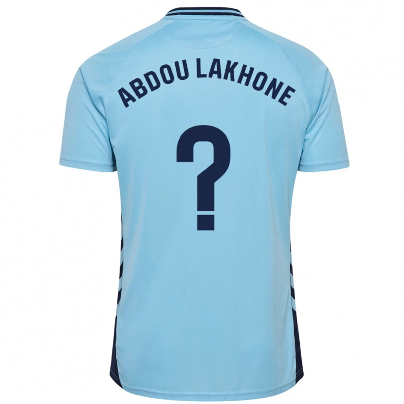Danxen Kid Pape Abdou Lakhone #0 Sky Blue Away Jersey 2025/26 T-Shirt