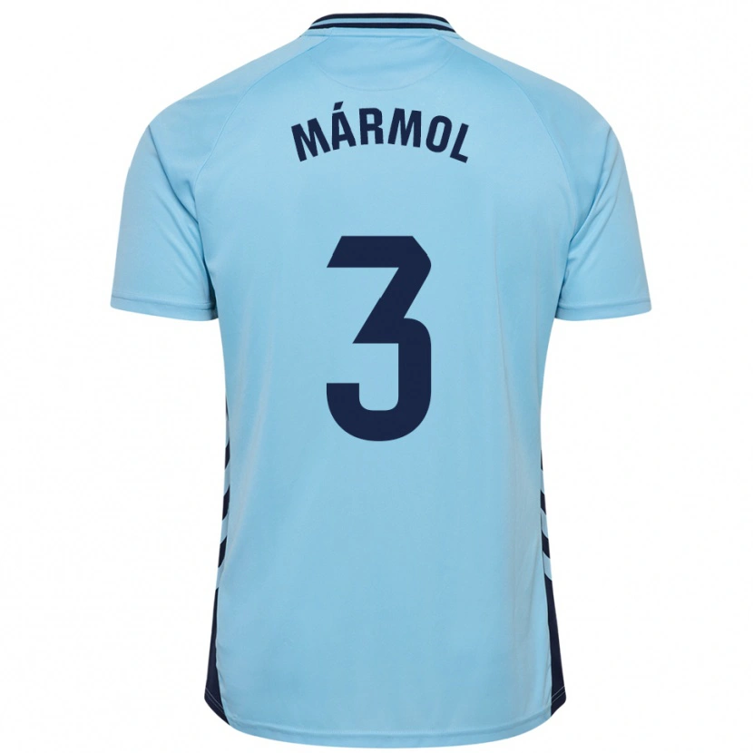 Danxen Kid Mika Mármol #3 Sky Blue Away Jersey 2025/26 T-Shirt
