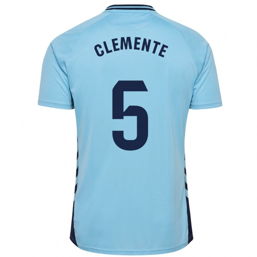 Danxen Kid Enrique Clemente #5 Sky Blue Away Jersey 2025/26 T-Shirt