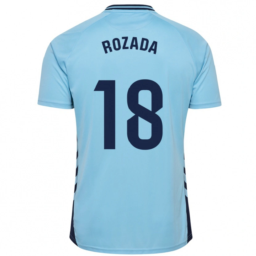 Danxen Kid Viti Rozada #18 Sky Blue Away Jersey 2025/26 T-Shirt