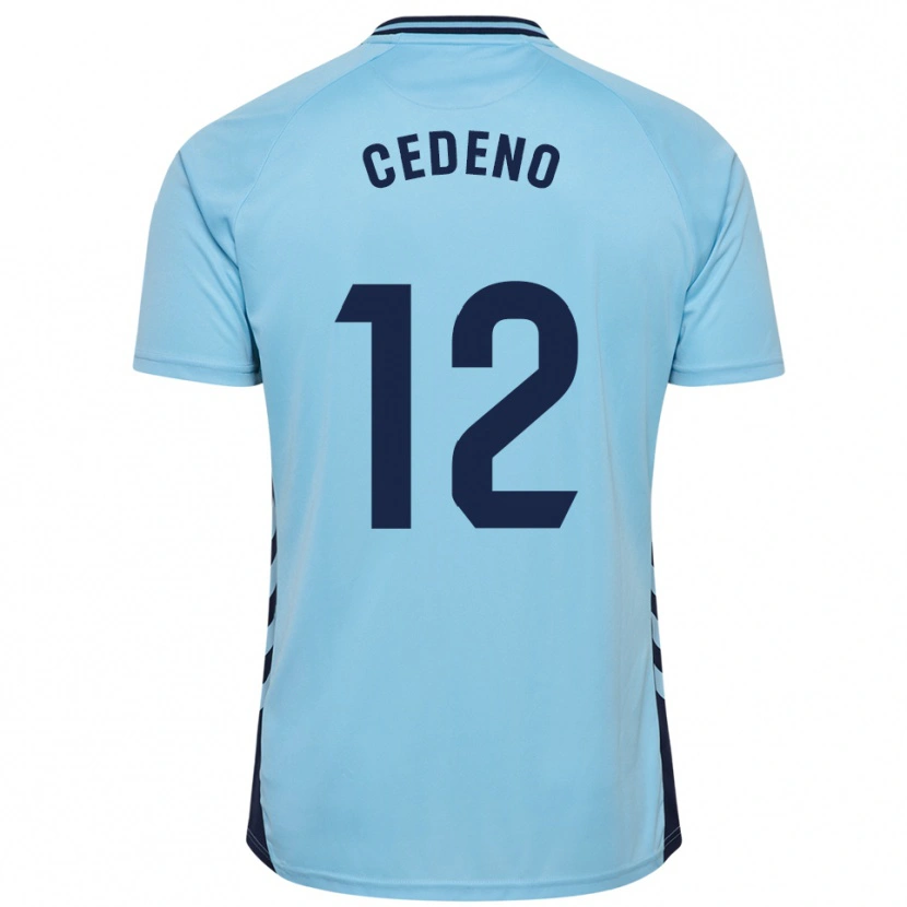 Danxen Kid Edward Cedeño #12 Sky Blue Away Jersey 2025/26 T-Shirt