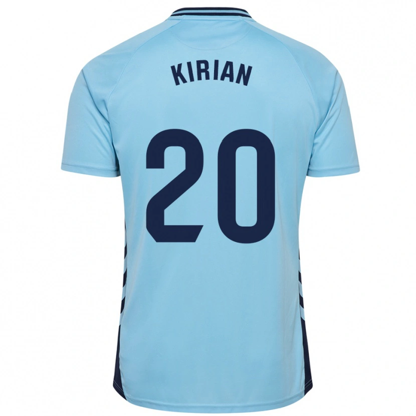 Danxen Kid Kirian Rodríguez #20 Sky Blue Away Jersey 2025/26 T-Shirt