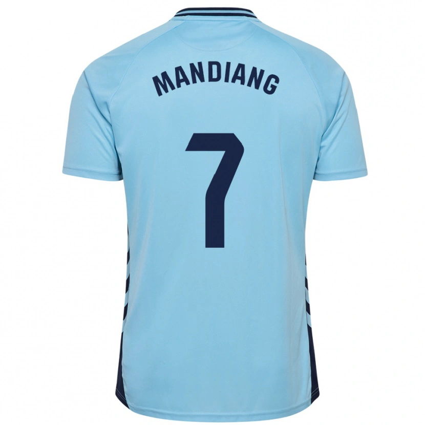 Danxen Kid Saliou Mandiang #7 Sky Blue Away Jersey 2025/26 T-Shirt