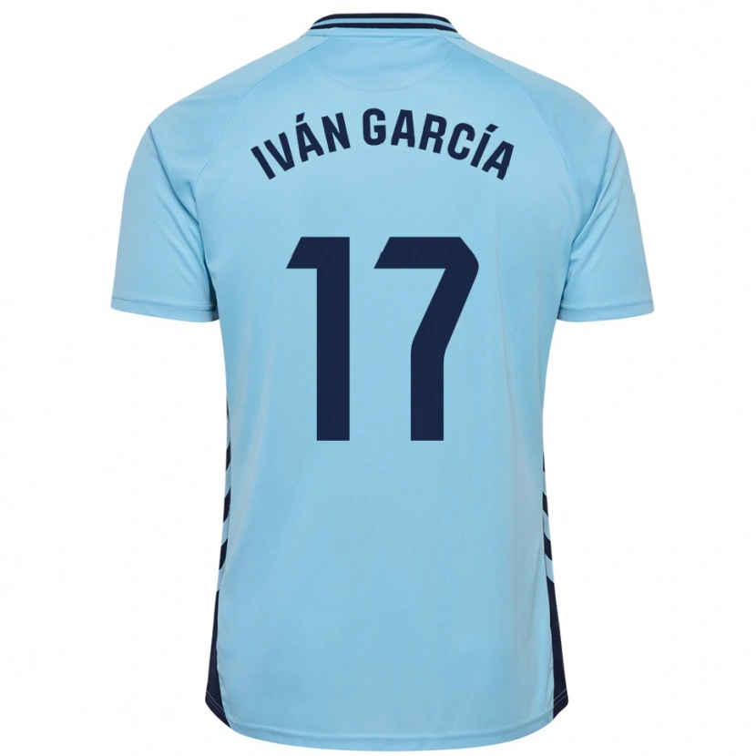 Danxen Kid Iván García #17 Sky Blue Away Jersey 2025/26 T-Shirt