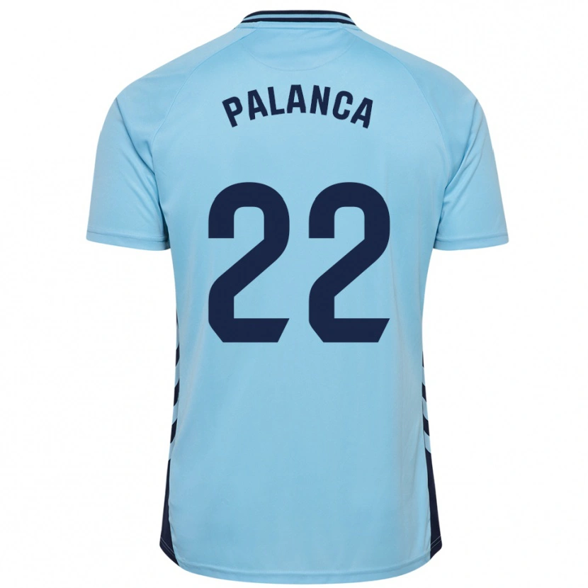 Danxen Kid Palanca #22 Sky Blue Away Jersey 2025/26 T-Shirt