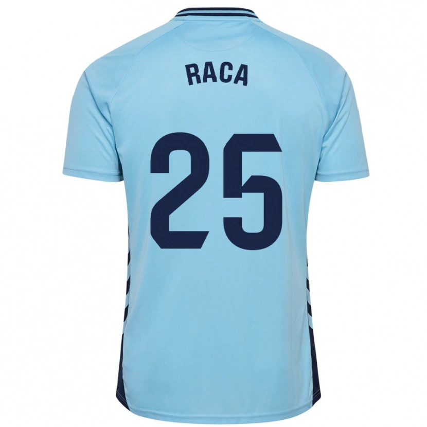 Danxen Kid Valentino Raca #25 Sky Blue Away Jersey 2025/26 T-Shirt