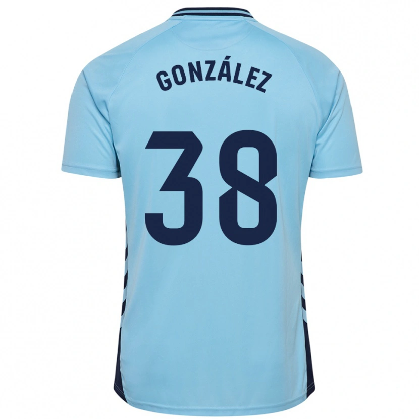 Danxen Kid Josito González #38 Sky Blue Away Jersey 2025/26 T-Shirt