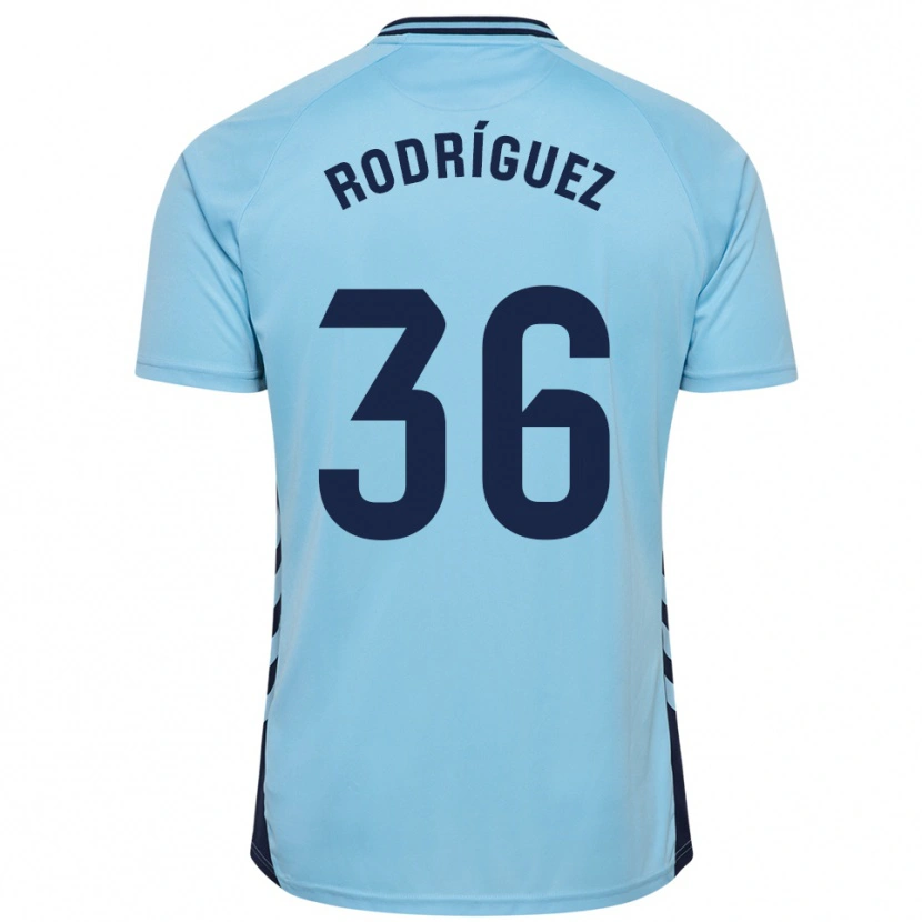 Danxen Kid Arturo Rodríguez #36 Sky Blue Away Jersey 2025/26 T-Shirt