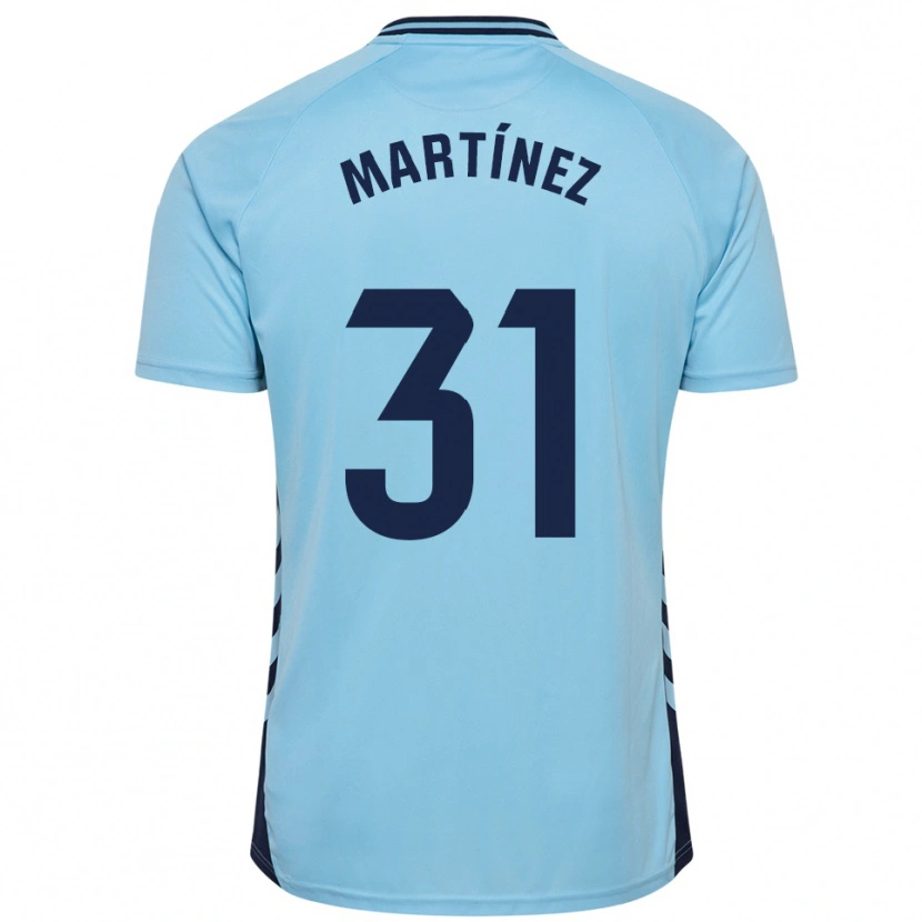 Danxen Kid Ian Martínez #31 Sky Blue Away Jersey 2025/26 T-Shirt