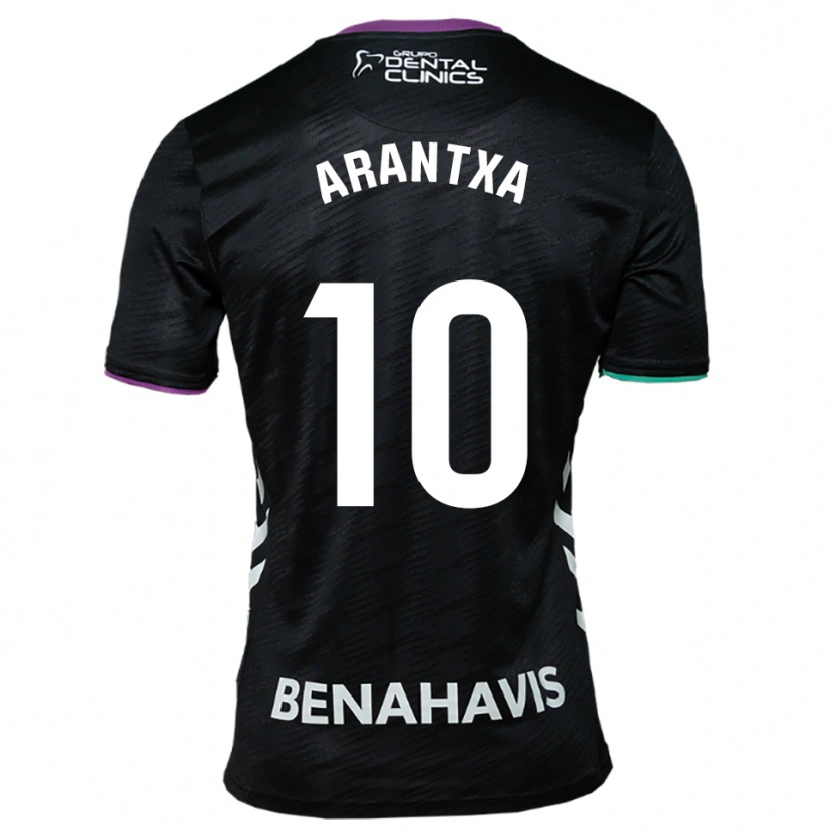 Danxen Kid Arantxa Medina Torreblanca #10 Black Purple Green Away Jersey 2025/26 T-Shirt
