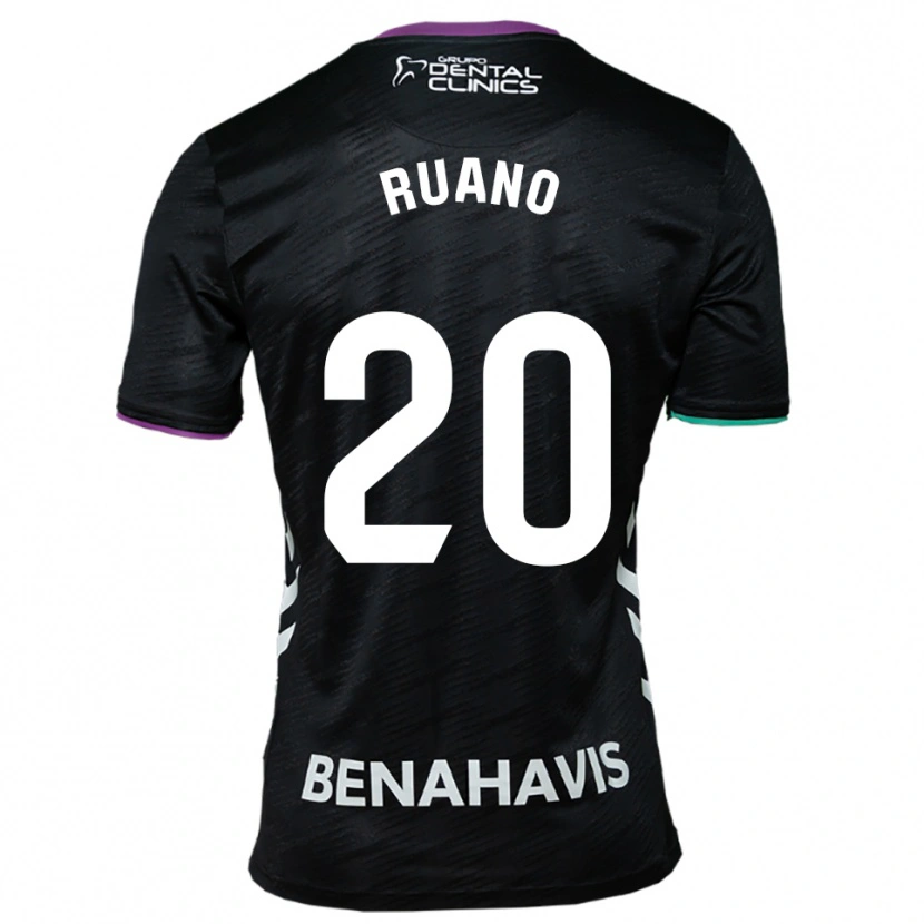Danxen Kid Celia Ruano #20 Black Purple Green Away Jersey 2025/26 T-Shirt