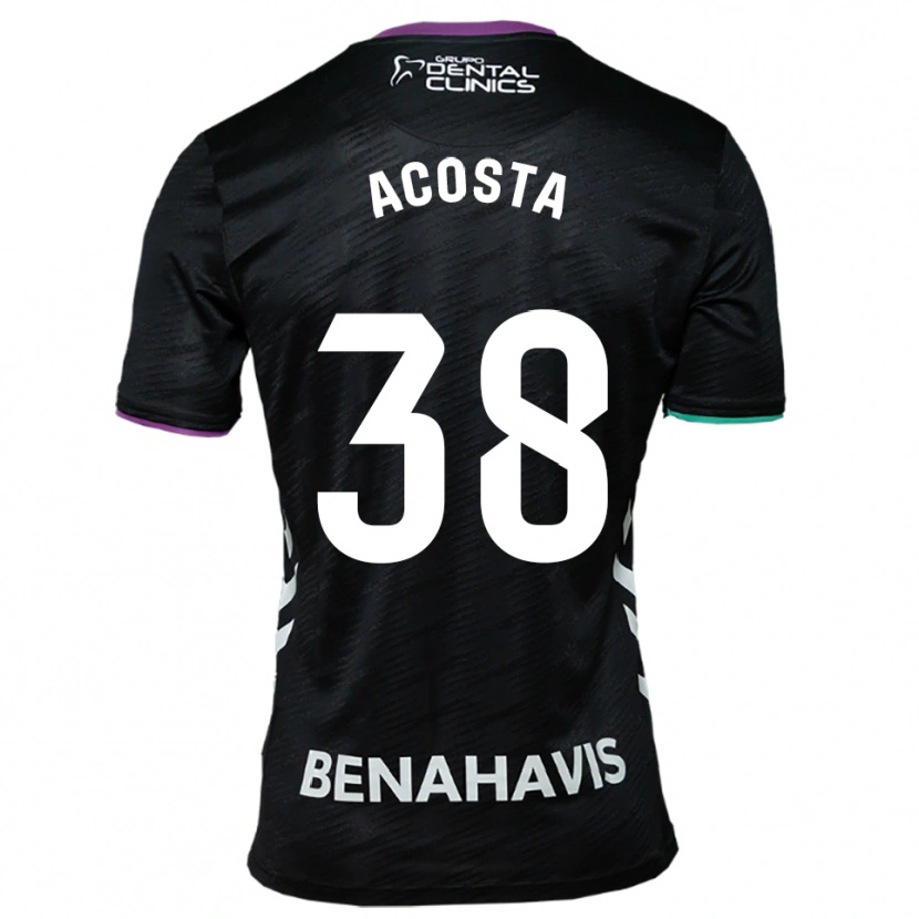 Danxen Kid Judith Acosta #38 Black Purple Green Away Jersey 2025/26 T-Shirt