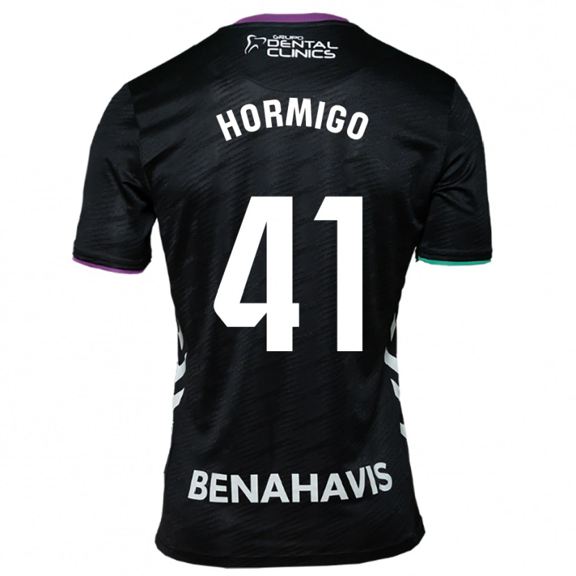 Danxen Kid Cintia Hormigo #41 Black Purple Green Away Jersey 2025/26 T-Shirt