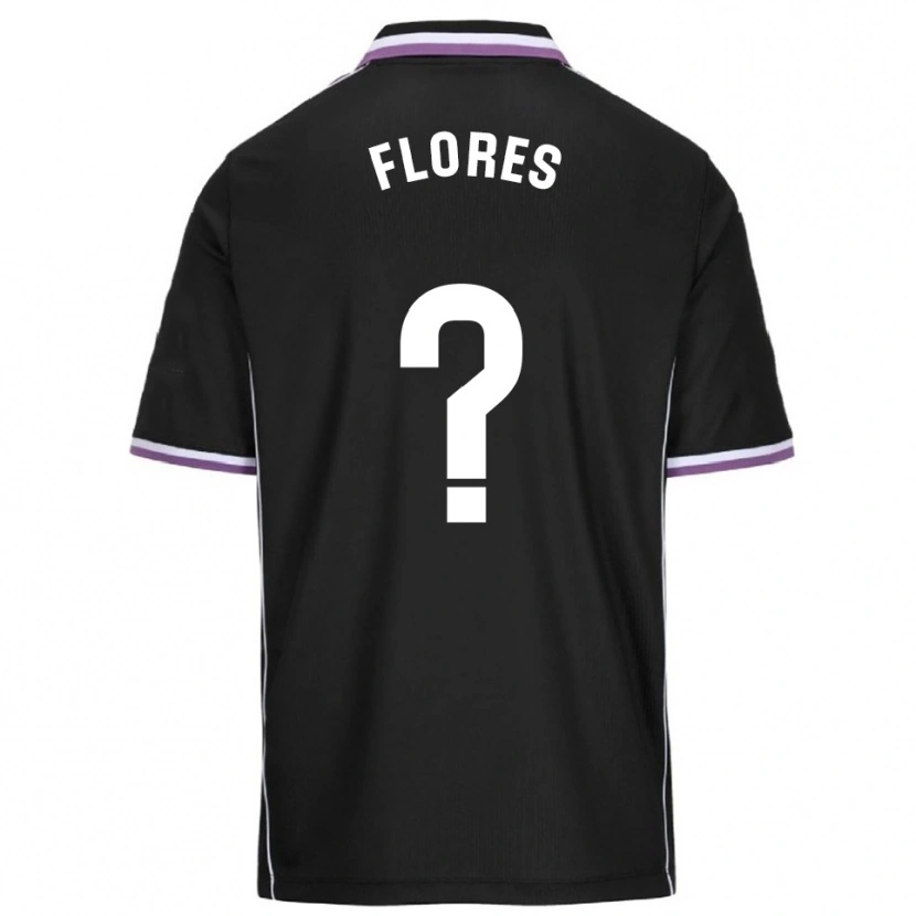 Danxen Kid Miguel Flores #0 Purple Black Away Jersey 2025/26 T-Shirt