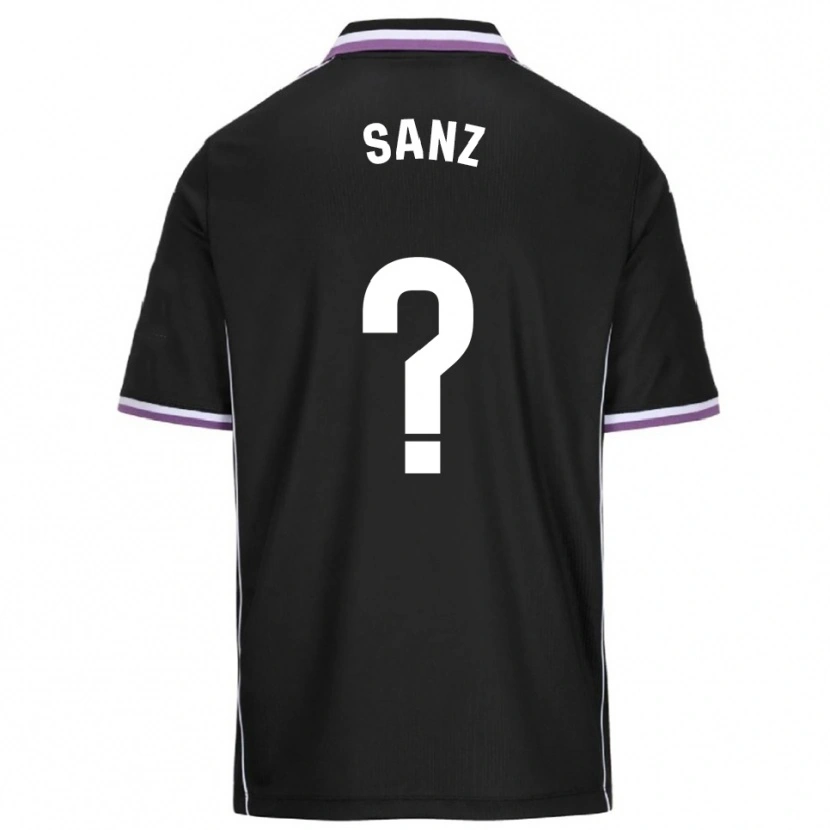 Danxen Kid David Sanz #0 Purple Black Away Jersey 2025/26 T-Shirt