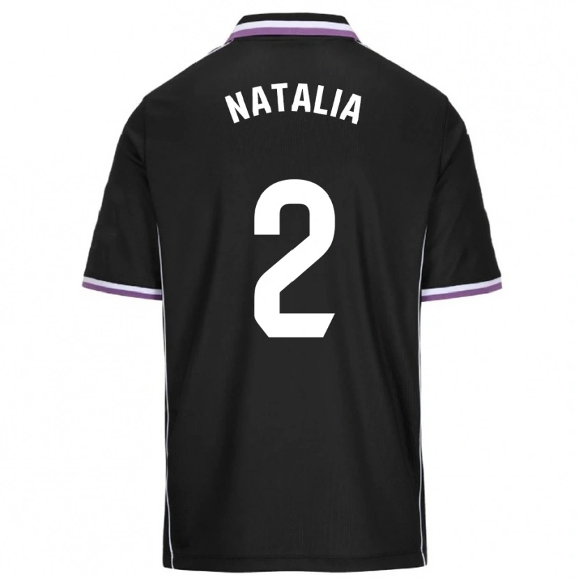 Danxen Kid Natalia Delgado Calle #2 Purple Black Away Jersey 2025/26 T-Shirt