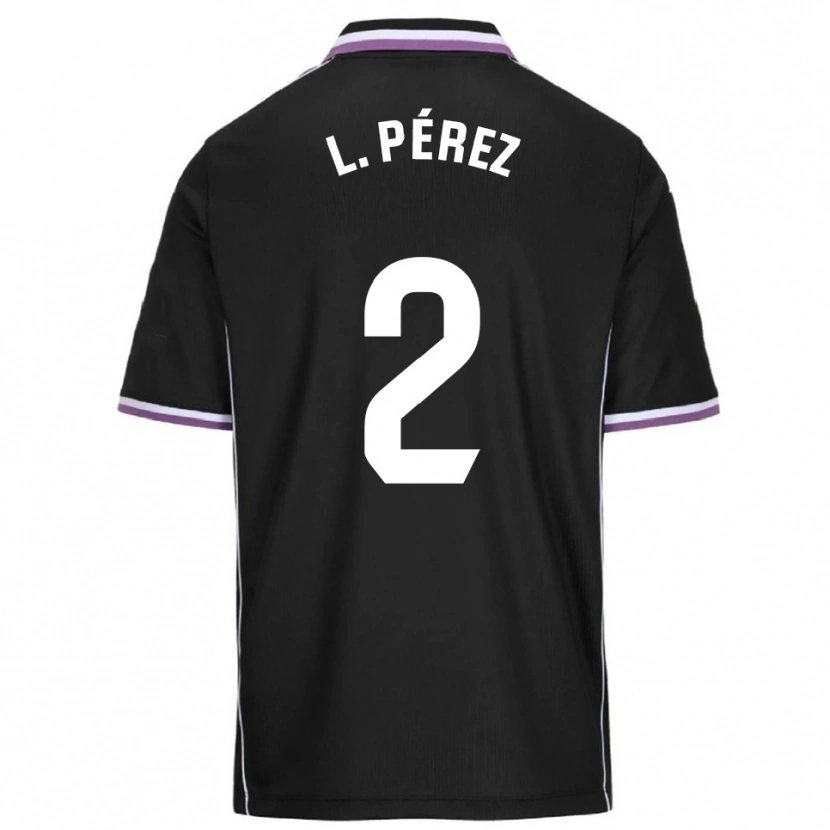Danxen Kid Luis Pérez #2 Purple Black Away Jersey 2025/26 T-Shirt