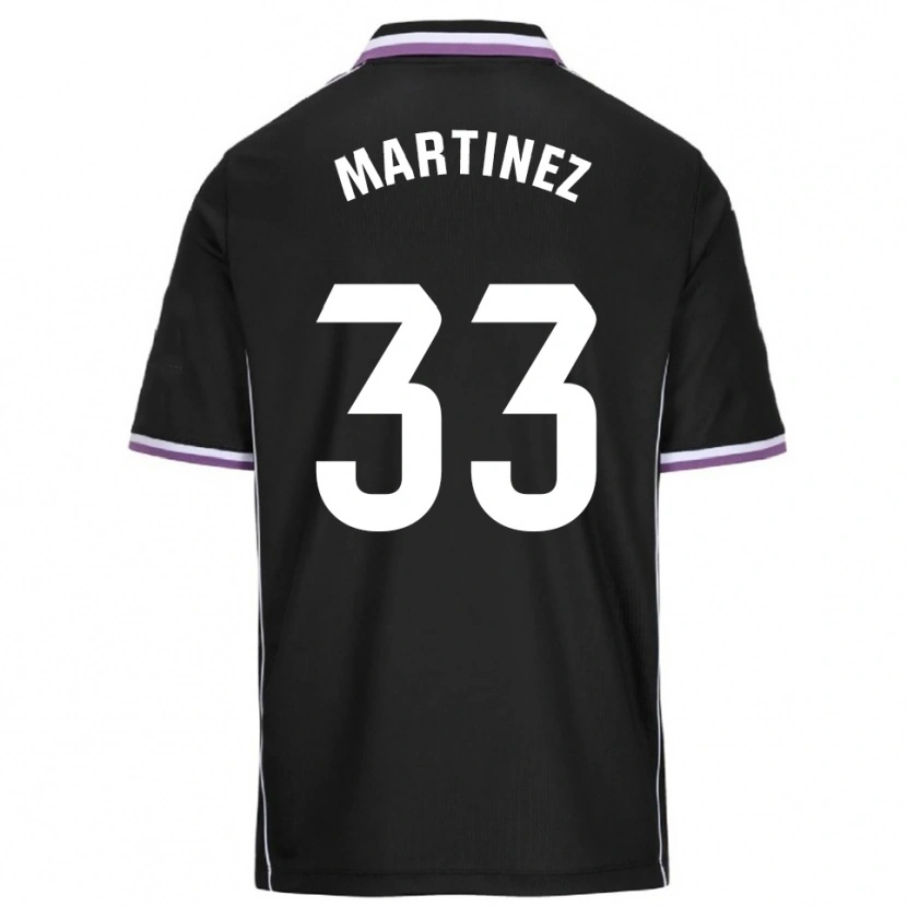 Danxen Kid Jesús Martínez #33 Purple Black Away Jersey 2025/26 T-Shirt