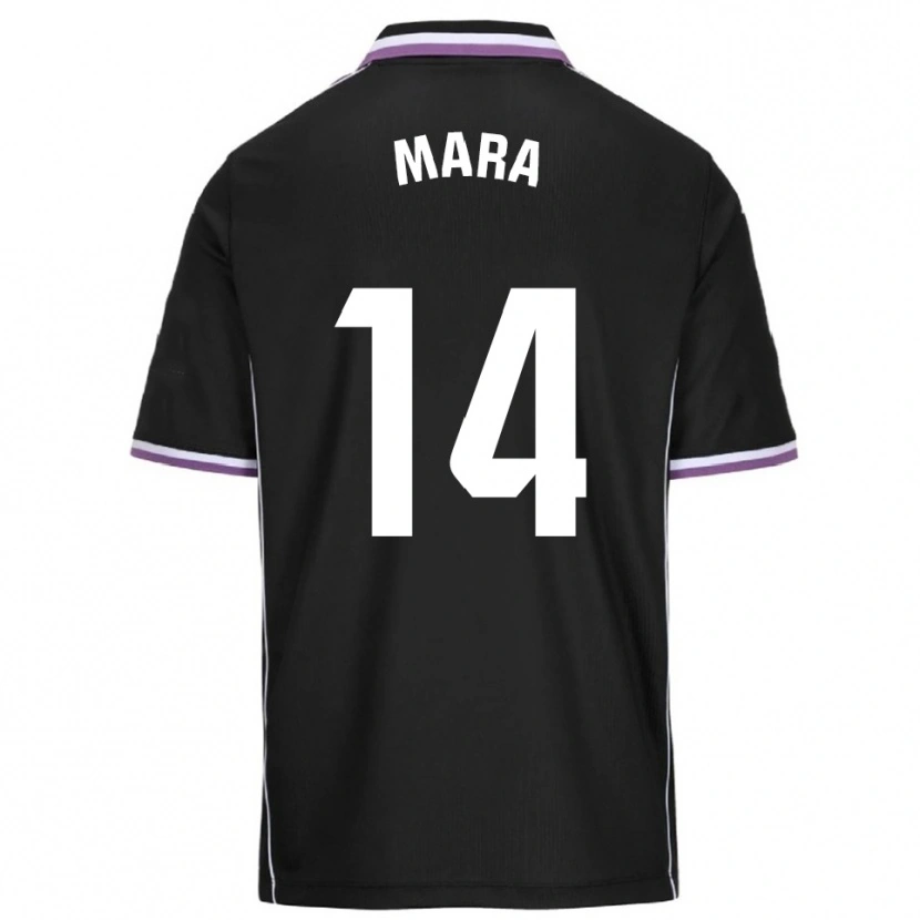 Danxen Kid Mara Martínez Fuertes #14 Purple Black Away Jersey 2025/26 T-Shirt