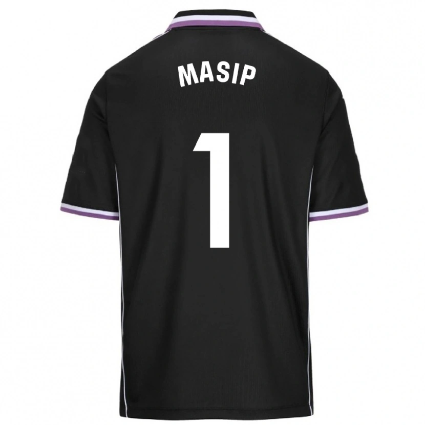 Danxen Kid Jordi Masip #1 Purple Black Away Jersey 2025/26 T-Shirt