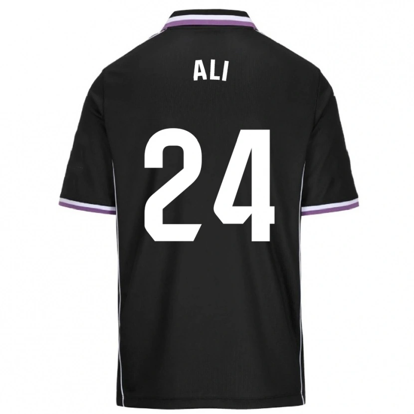 Danxen Kid Alicia Zamora Suescun #24 Purple Black Away Jersey 2025/26 T-Shirt