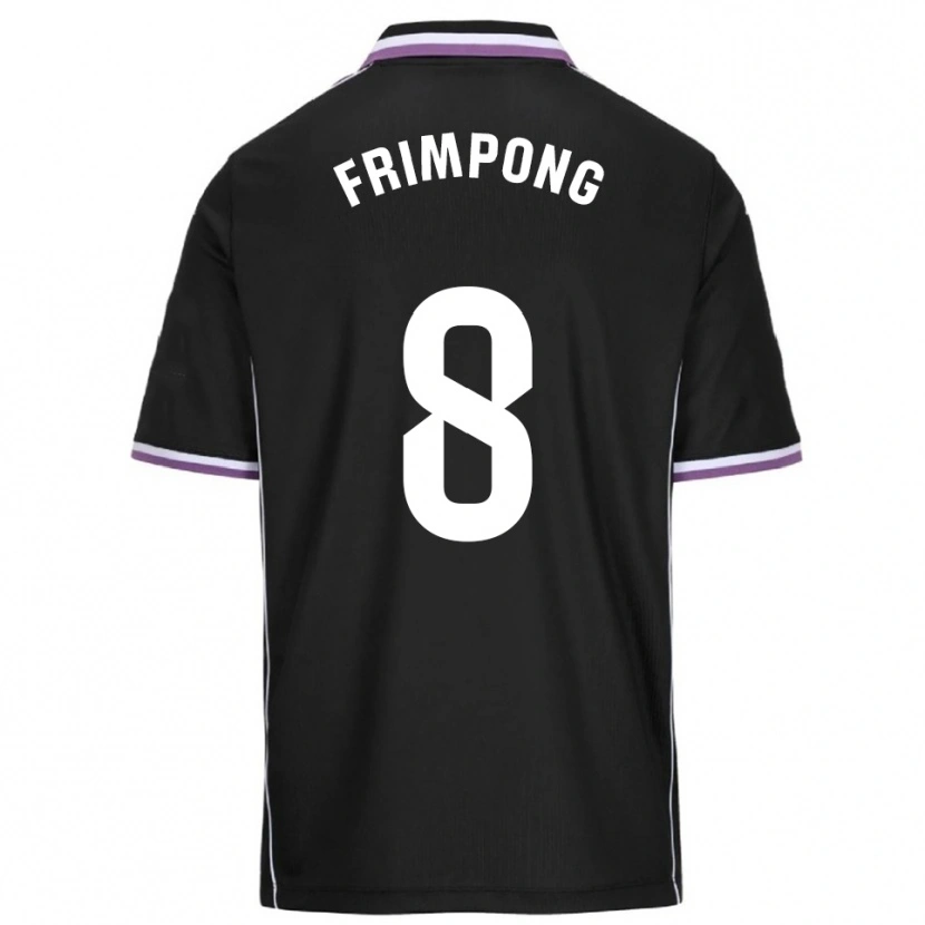 Danxen Kid Eugene Frimpong #8 Purple Black Away Jersey 2025/26 T-Shirt