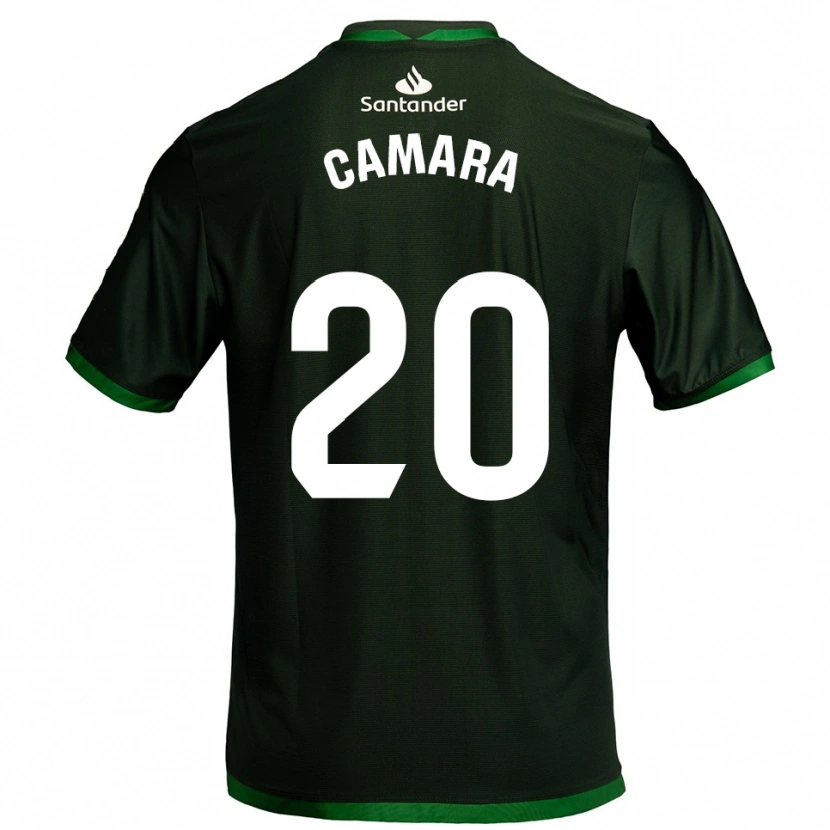 Danxen Kid Suleiman Camara #20 Dark Green Away Jersey 2025/26 T-Shirt