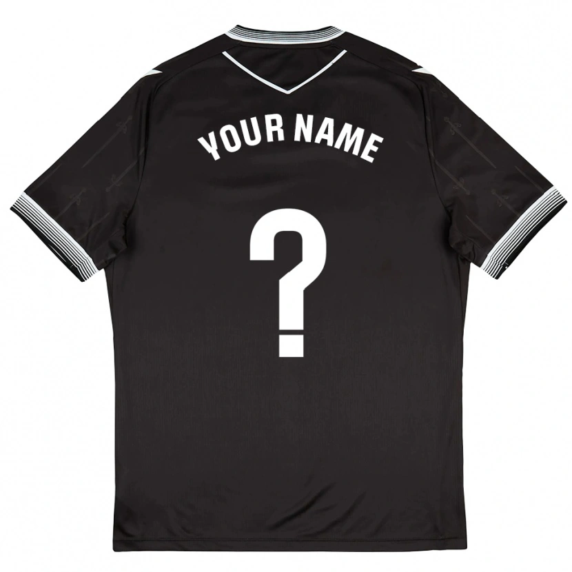 Danxen Kid Your Name #0 Black White Away Jersey 2025/26 T-Shirt