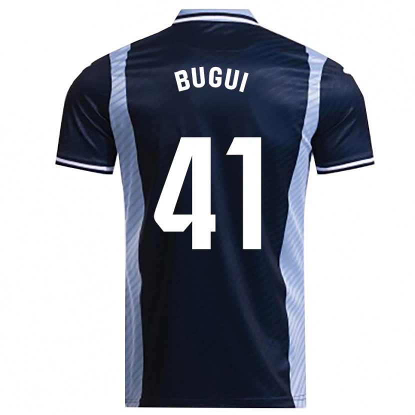 Danxen Kid Bugui #41 Navy Sky Blue Away Jersey 2025/26 T-Shirt
