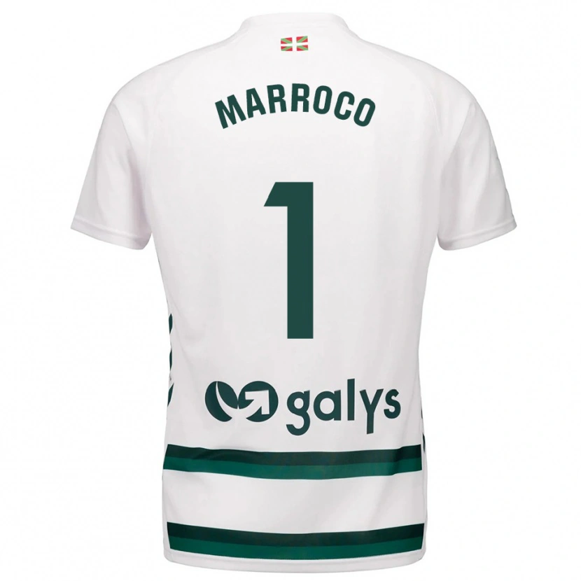 Danxen Kid Marc Marroco #1 White Green Away Jersey 2025/26 T-Shirt