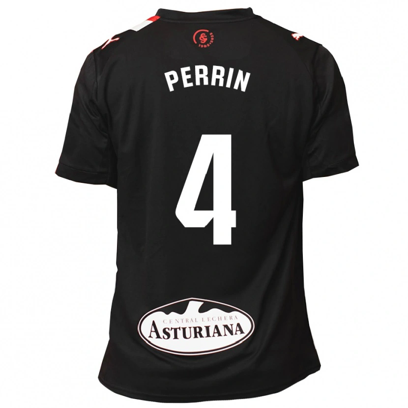 Danxen Kid Lucas Perrin #4 Black White Away Jersey 2025/26 T-Shirt