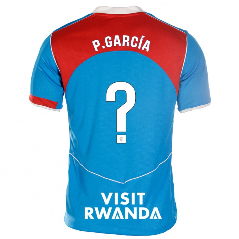 Danxen Kid Pablo García #0 Blue White Third Jersey 2025/26 T-Shirt