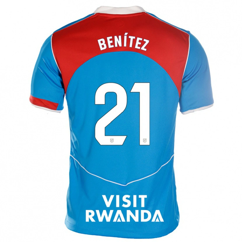 Danxen Kid Fiamma Benítez #21 Blue White Third Jersey 2025/26 T-Shirt