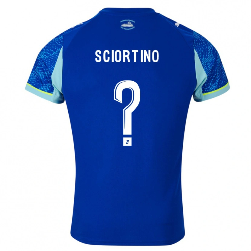 Danxen Kid Paolo Sciortino #0 Sky Blue White Third Jersey 2025/26 T-Shirt