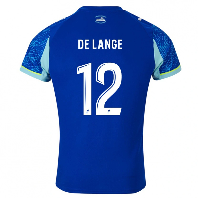 Danxen Kid Jeffrey De Lange #12 Sky Blue White Third Jersey 2025/26 T-Shirt