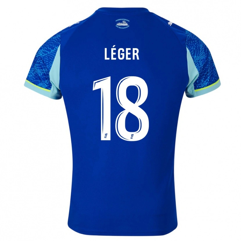 Danxen Kid Marie-Charlotte Léger #18 Sky Blue White Third Jersey 2025/26 T-Shirt
