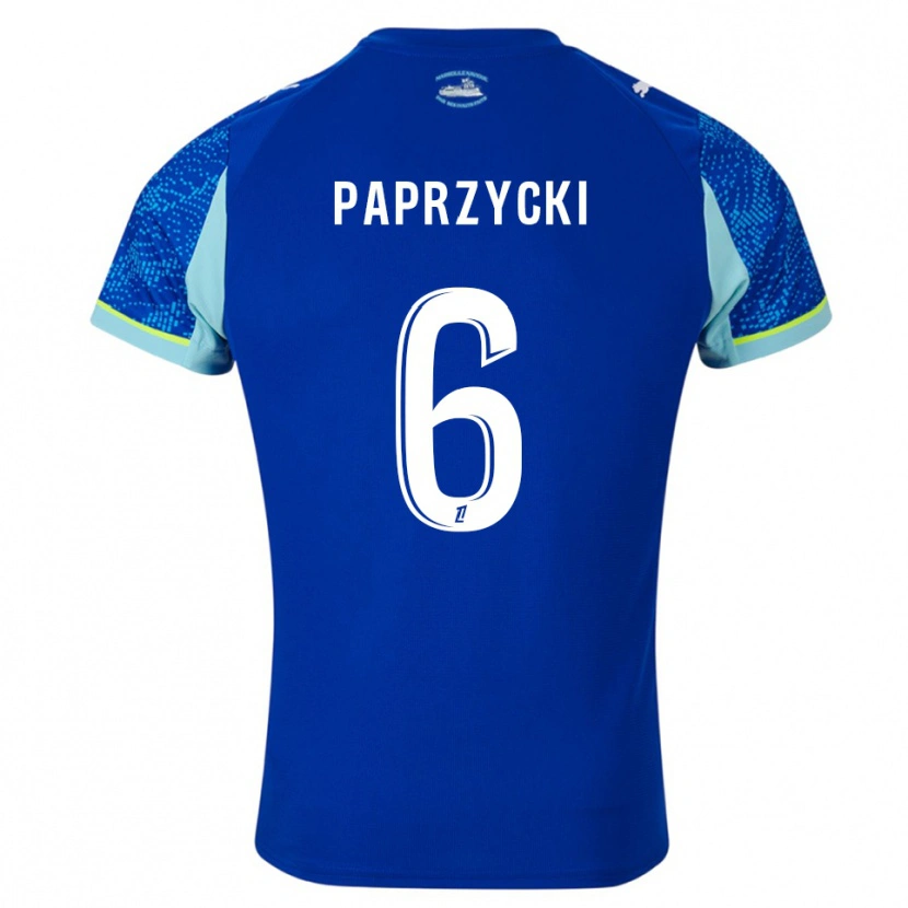 Danxen Kid Aurore Paprzycki #6 Sky Blue White Third Jersey 2025/26 T-Shirt