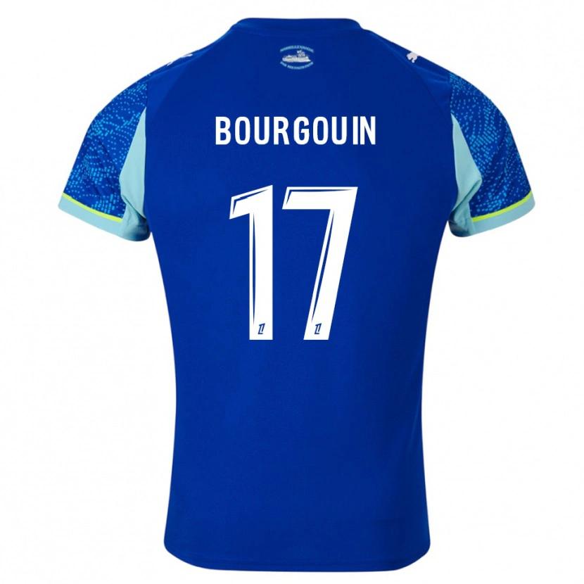 Danxen Kid Laura Bourgouin #17 Sky Blue White Third Jersey 2025/26 T-Shirt