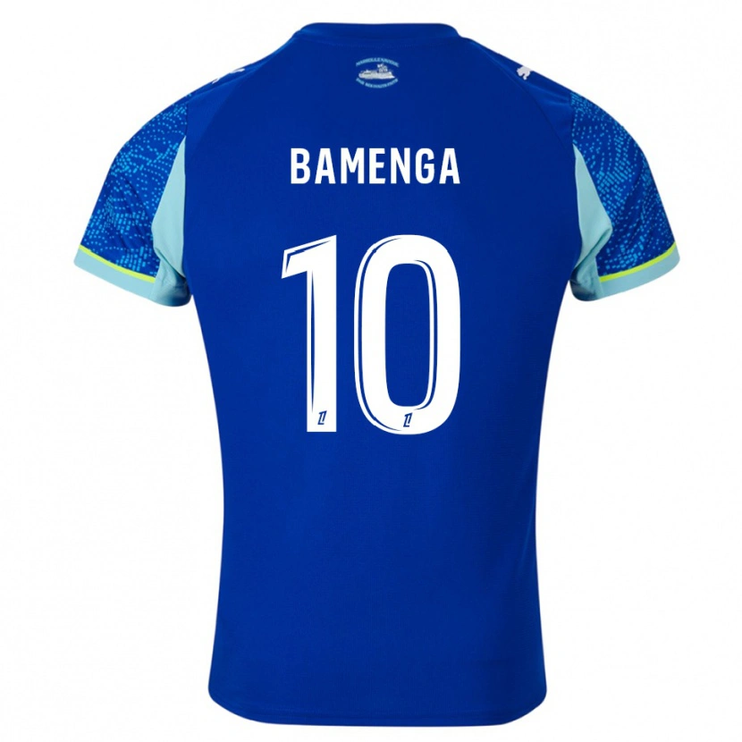 Danxen Kid Naomie Bamenga #10 Sky Blue White Third Jersey 2025/26 T-Shirt