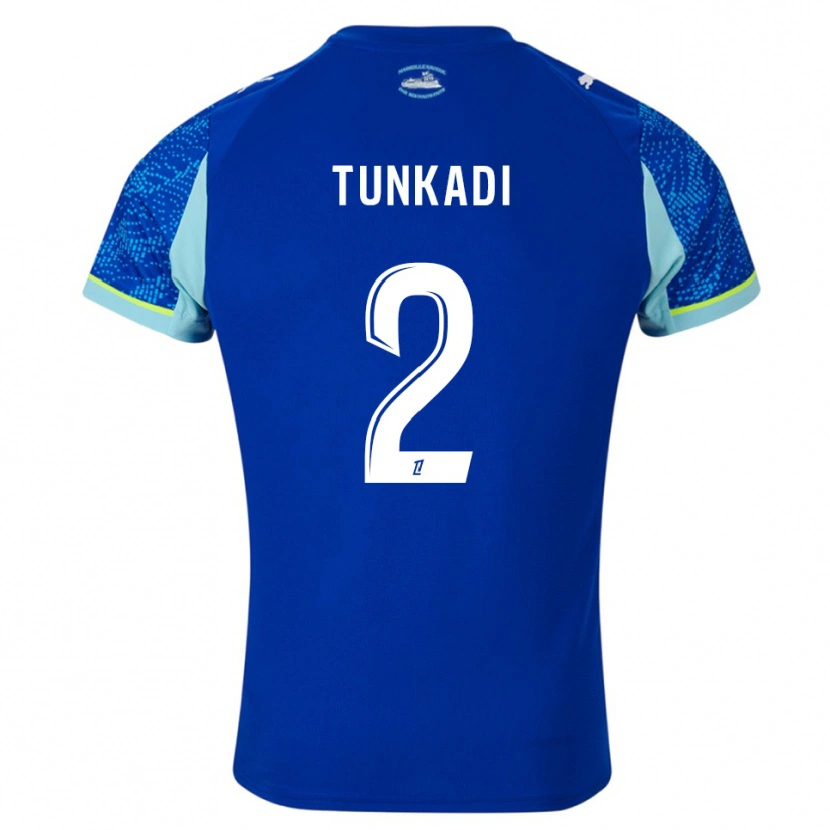 Danxen Kid Alexandre Tunkadi #2 Sky Blue White Third Jersey 2025/26 T-Shirt