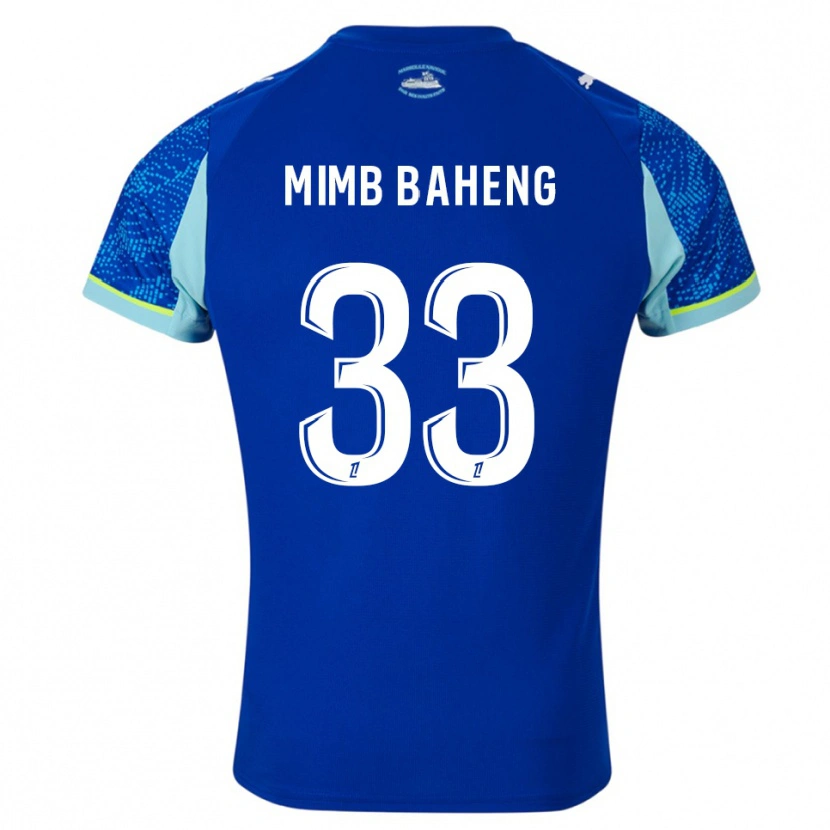 Danxen Kid Rony Mimb Baheng #33 Sky Blue White Third Jersey 2025/26 T-Shirt