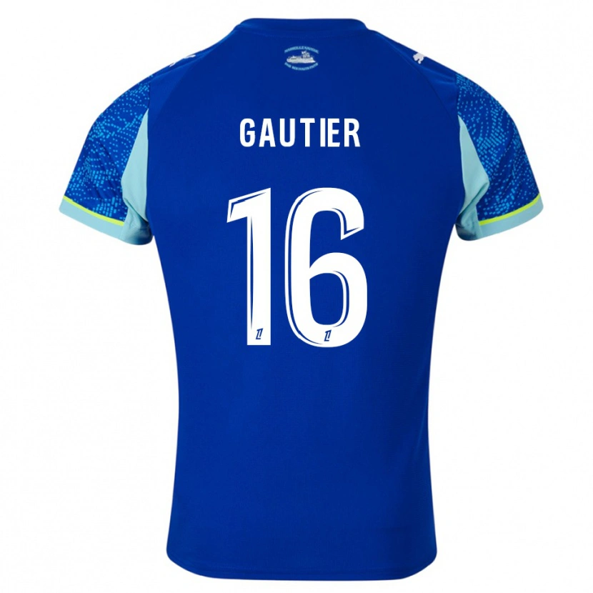 Danxen Kid Elisa Gautier #16 Sky Blue White Third Jersey 2025/26 T-Shirt