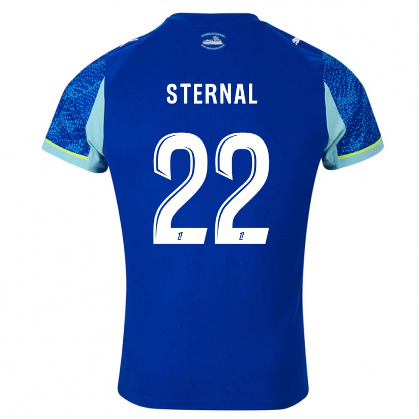 Danxen Kid Enzo Sternal #22 Sky Blue White Third Jersey 2025/26 T-Shirt
