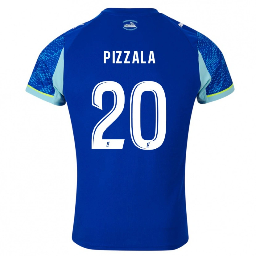 Danxen Kid Caroline Pizzala #20 Sky Blue White Third Jersey 2025/26 T-Shirt