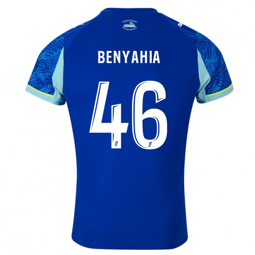 Danxen Kid Aylan Benyahia-Tani #46 Sky Blue White Third Jersey 2025/26 T-Shirt