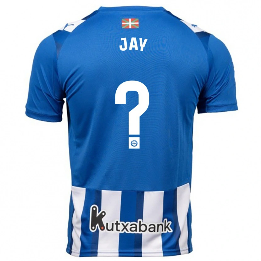Danxen Men Alejandro Jay #0 Blue White Home Jersey 2025/26 T-Shirt
