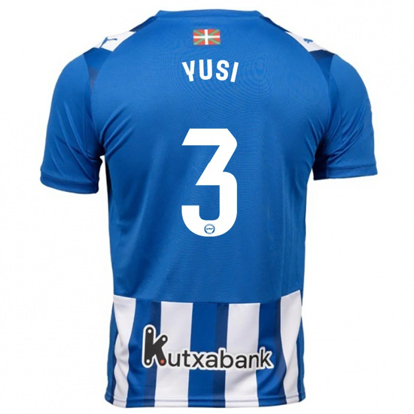 Danxen Men Youssef Enríquez #3 Blue White Home Jersey 2025/26 T-Shirt