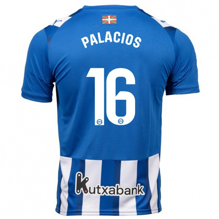 Danxen Men Aser Palacios #16 Blue White Home Jersey 2025/26 T-Shirt
