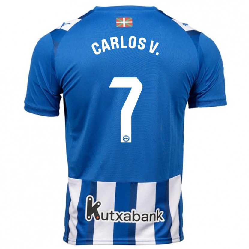Danxen Men Carlos Vicente #7 Blue White Home Jersey 2025/26 T-Shirt