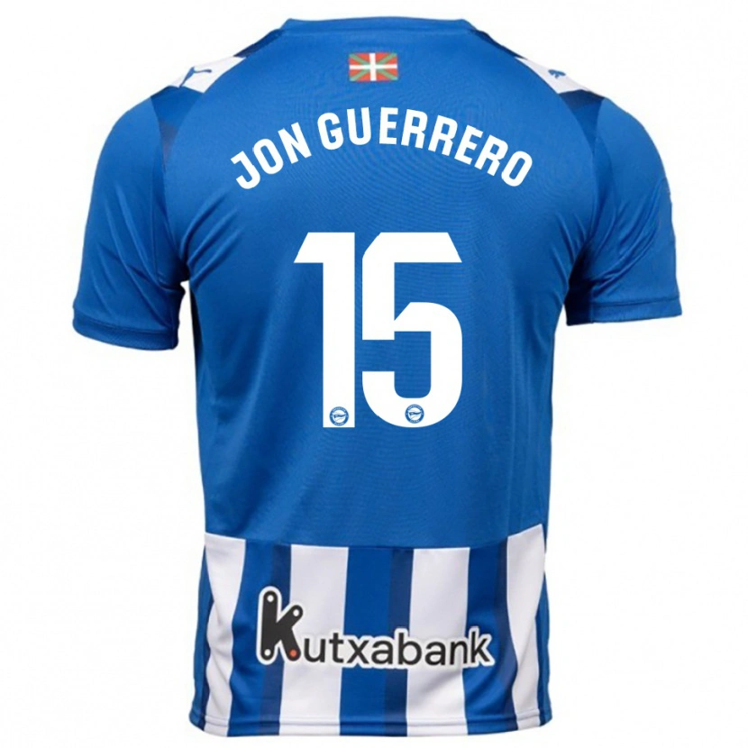 Danxen Men Julen Jon Guerrero #15 Blue White Home Jersey 2025/26 T-Shirt